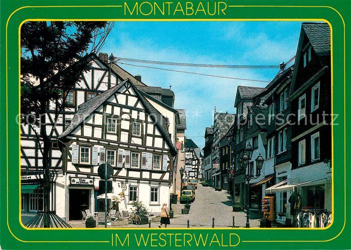 Montabaur Westerwald Fussgaengerzone