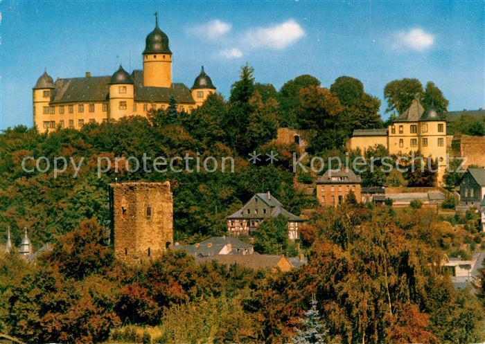 Montabaur Westerwald mit Schloss und Wolfsturm