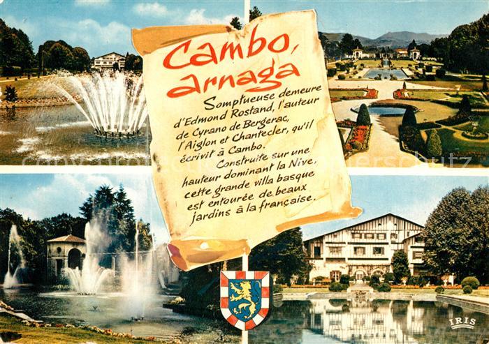 Cambo-les-Bains Cambo arnaga Fontaine Park
