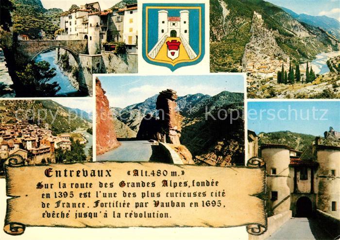 Entrevaux Fortifiee par Vauban