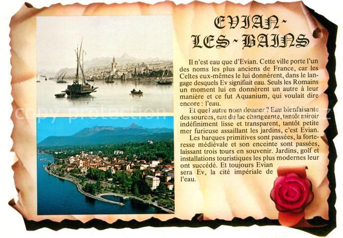 Evian-les-Bains Haute Savoie Sur la rive francaise du Leman