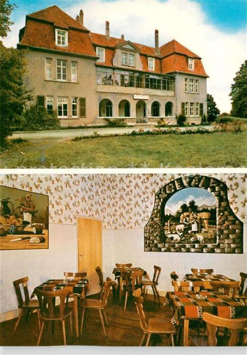 Rockensuess Waldhotel Schloss Rittershain Gaststube