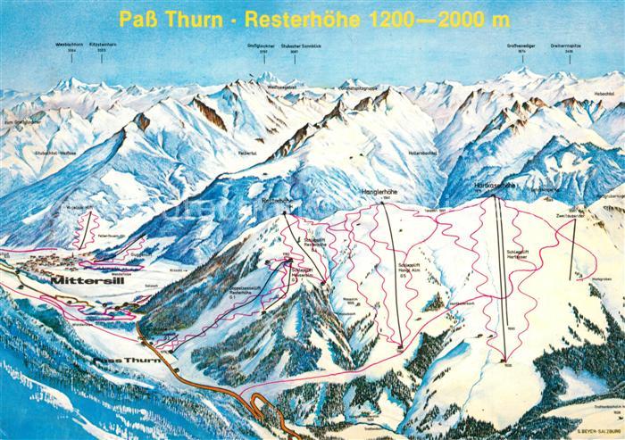 Mittersill Oberpinzgau Pass Thurn Resterhoehe