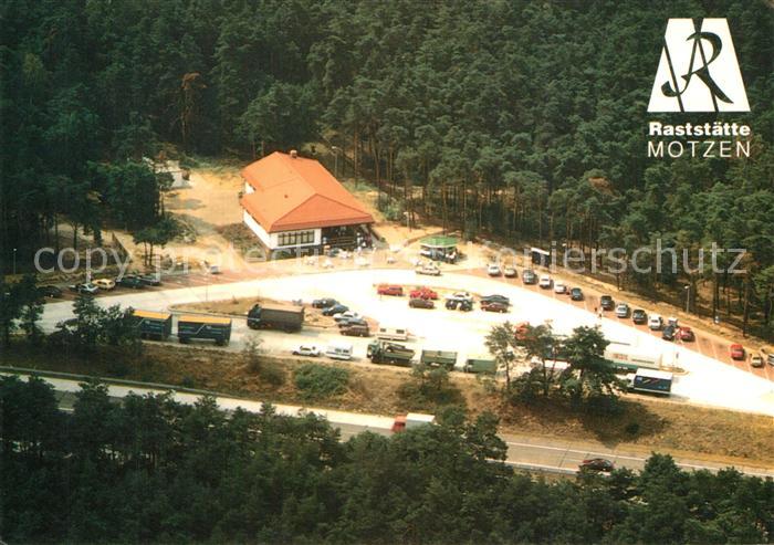 Motzen Mittenwalde Mark Raststaette Motzen Fliegeraufnahme