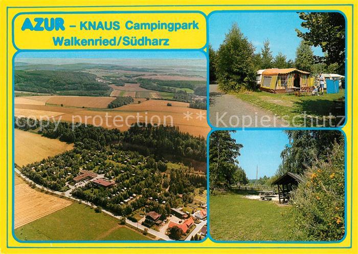 Walkenried Fliegeraufnahme Azur-Knaus Campingplatz