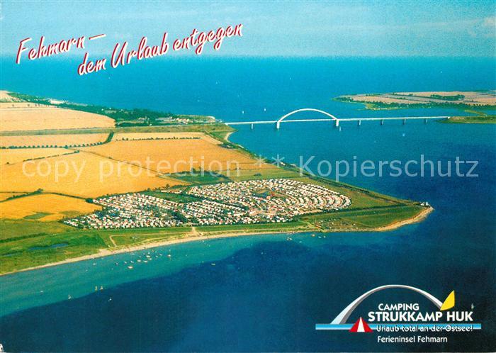 Strukkamp Fehmarn Fliegeraufnahme Camping Huk