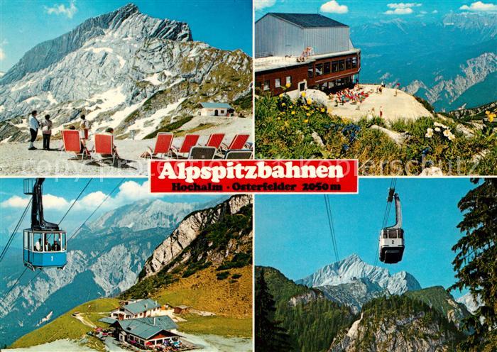 Grainau Seilbahn Garmisch-Partenkirchen Alpspitze Bergstation Osterfelder