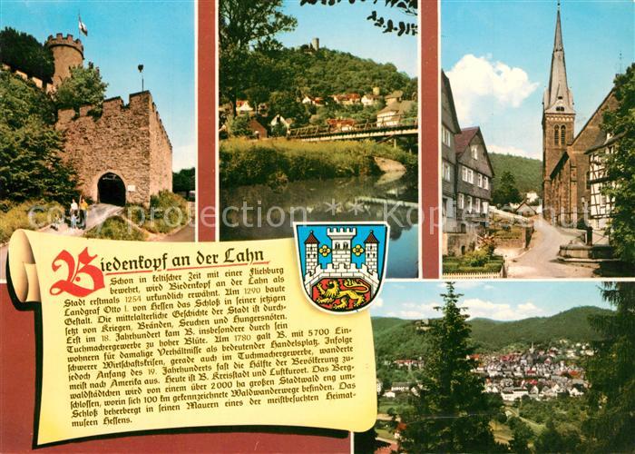 Gladenbach Lahn Hessen Burg