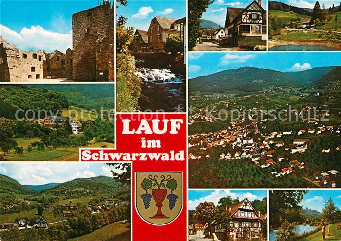 Lauf Baden Fliegeraufnahme Hardtsteinhaus