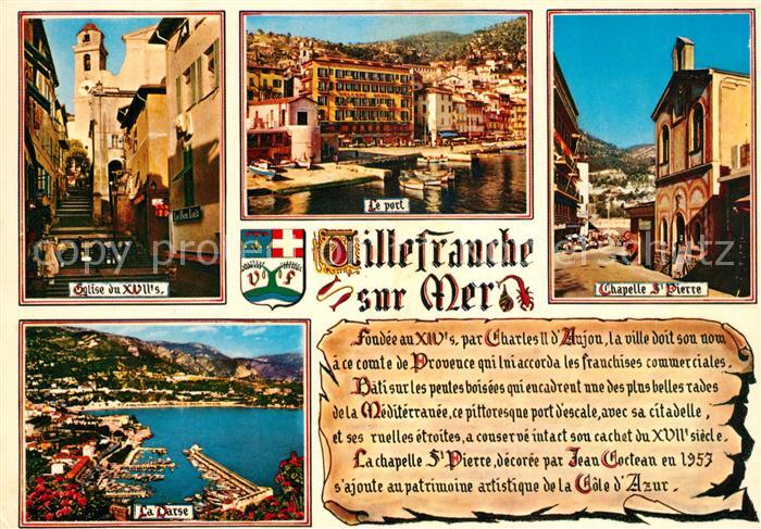 Villefranche-sur-Mer Chapelle St. Pierre Port