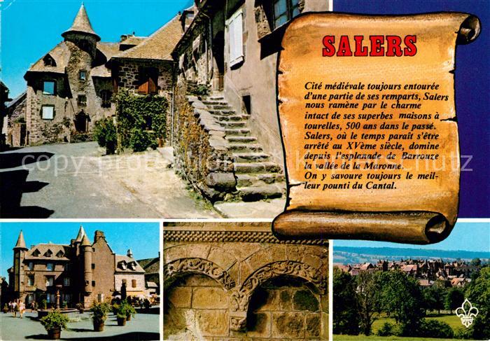 Salers Maison Bertrandy place Tyssandier Escous