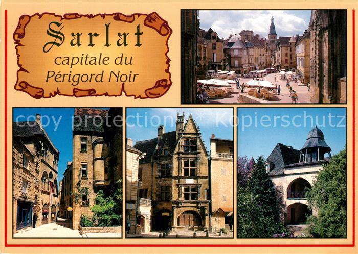 Sarlat-la-Caneda Place de la Liberte Hotels Plamon Vassal