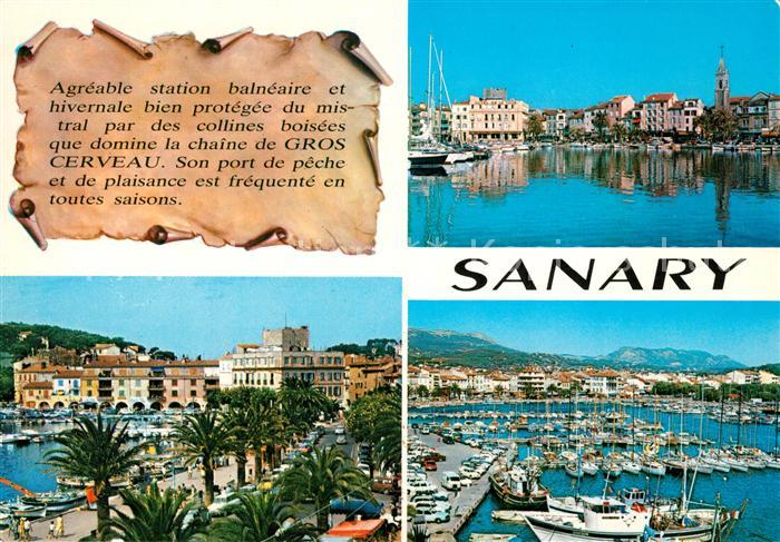 Sanary-sur-Mer Hafen Gros Cerveau