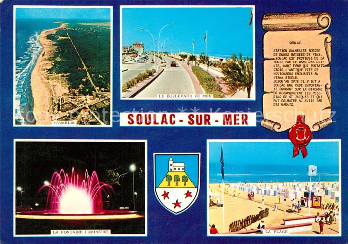 Soulac-sur-Mer Fliegeraufnahme Amelie Boulevard de Mer