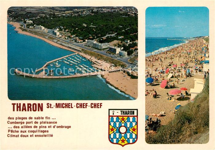 Tharon-Plage Fliegeraufnahme Port