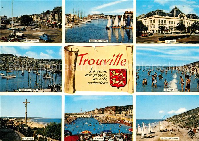 Trouville-Deauville Calvoire Casino Piscine