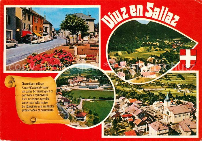 Viuz-en-Sallaz Fliegeraufnahme