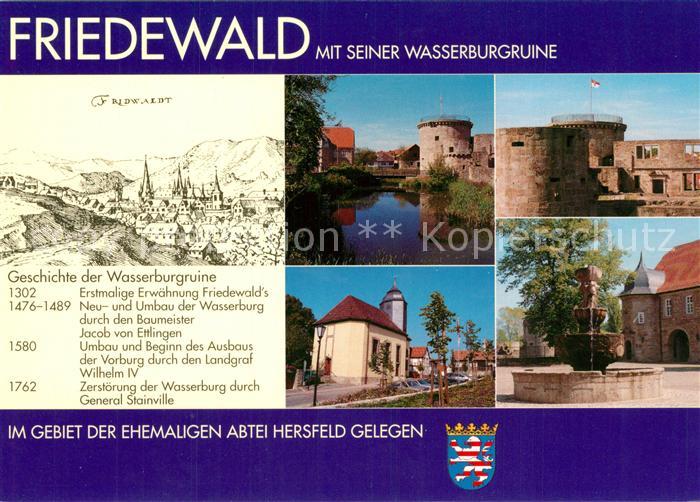 Friedewald Hessen Wasserburgruine