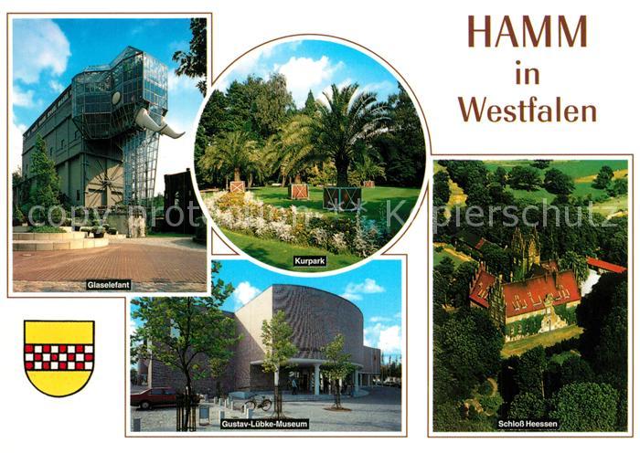 Hamm Westfalen Glaselefant Schloss Heessen Gustav-Luebke-Museum