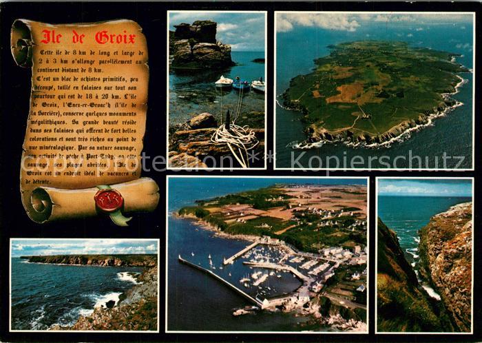 Ile de Groix Ses sites touristiques vues aériennes