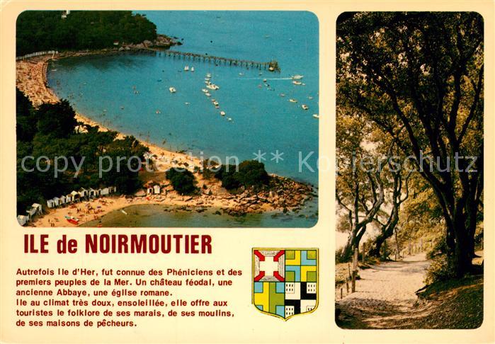 Ile de Noirmoutier Promenade Plage Cote vue aérienne