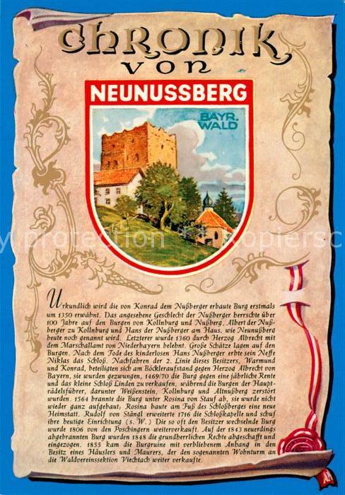 Neunussberg Chronik der Stadt Wappen Siegel