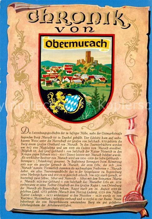 Obermurach Chronik der Stadt Wappen Siegel