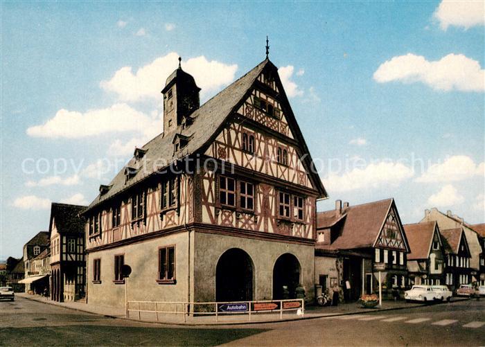 Gross-Gerau Historisches Rathaus Fachwerkhaus