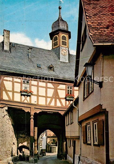 Koenigstein Taunus Altstadt Fachwerkhaus