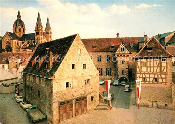 Heppenheim Bergstrasse Eulenburg Jugendherberge Kurfuerstlicher Amtshof Kirche