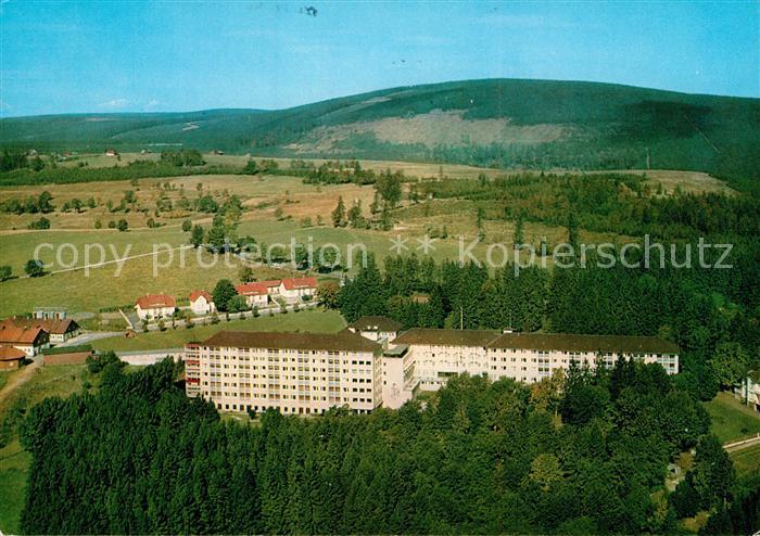 St Andreasberg Harz Sanatorium Rehberg Fliegeraufnahme