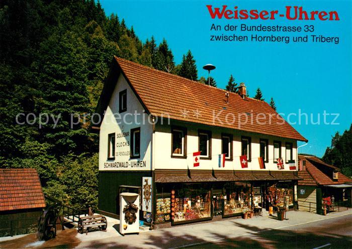 Triberg Schwarzwald Weisser Uhren Spezialgeschaeft fuer Kuckucksuhren