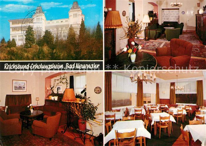 Bad Neuenahr-Ahrweiler Reichsbund Erholungsheim Foyer Aufenthaltsraum Restaurant