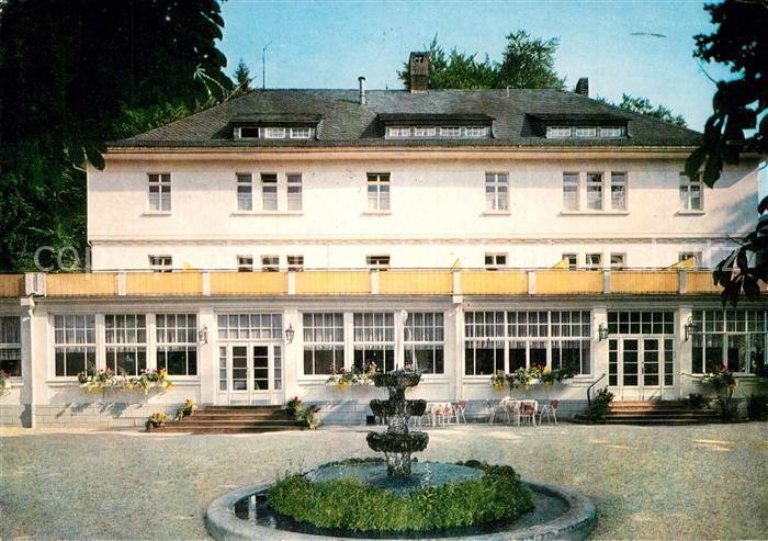 Bad Ems Eisenbahner Erholungsheim Haus Lindenbach