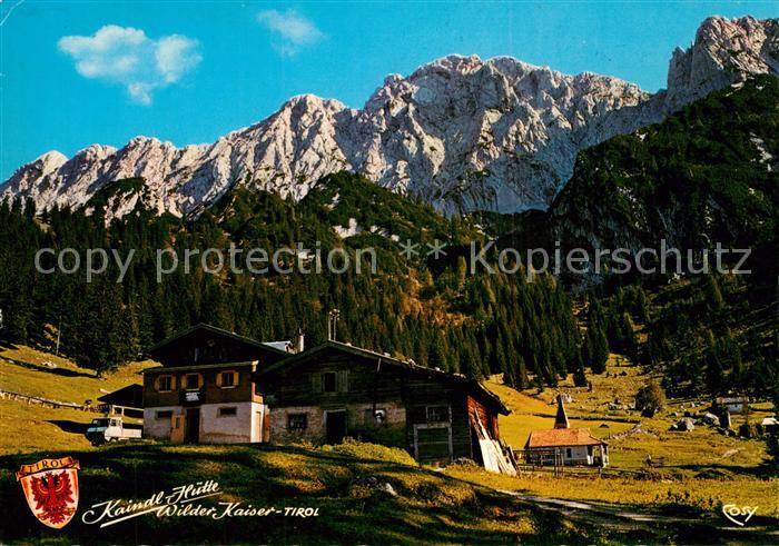 Kufstein Tirol Kaindl Huette Wilder Kaiser Kaisergebirge
