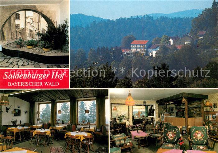 Saldenburg Saldenburger Hof Hotel Restaurant Landschaftspanorama Bayerischer Wal