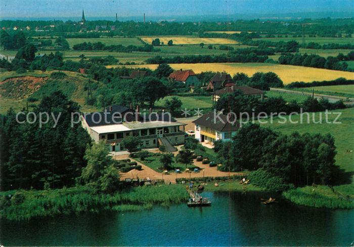 Borgdorf-Seedorf Hotel Restaurant Kiautschou mit Gaestehaus Fliegeraufnahme