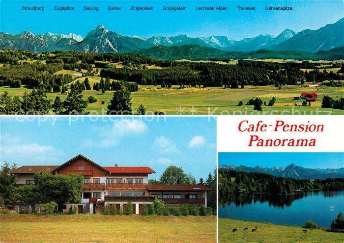 Rueckholz Panorama Cafe Pension Seeleuten Alpenpanorama See