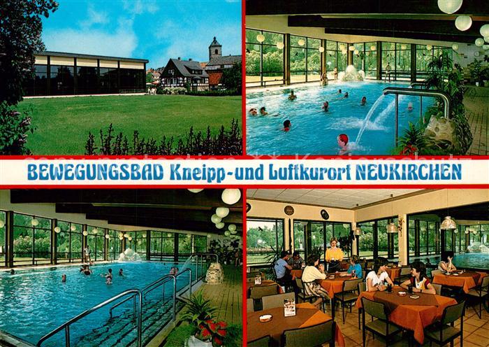 Neukirchen Knuellgebirge Bewegungsbad Cafeteria Kneipp- und Luftkurort