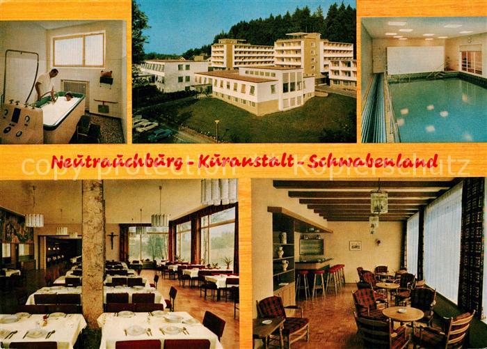 Neutrauchburg Kuranstalt Schwabenland Hallenbad Restaurant Cafe
