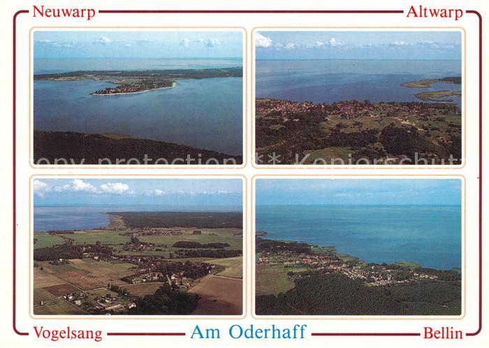 Altwarp Fliegeraufnahme Vogelsang Bellin Neuwarp