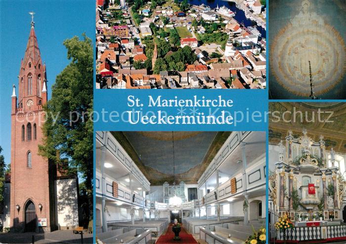 Ueckermuende Mecklenburg Vorpommern Sankt Marienkirche