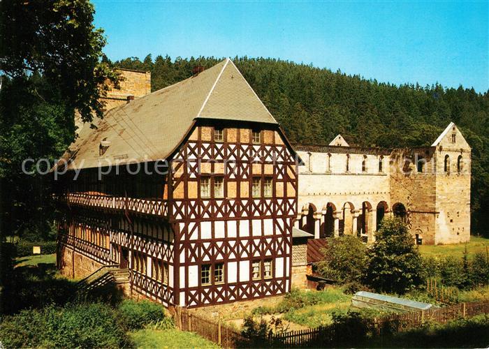Paulinzella Forsthaus Ruine Klosterkirche