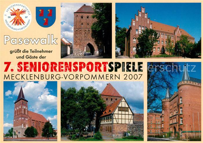 Pasewalk Mecklenburg Vorpommern Marienkirche Prenzlauer Tor Oskar Picht Gymnasiu