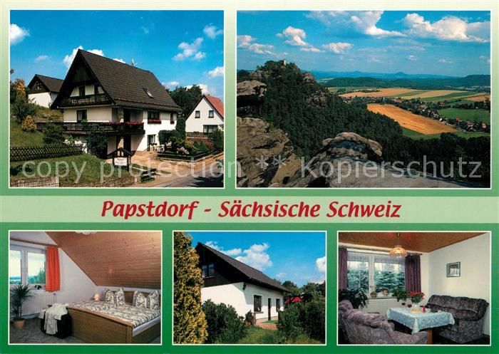 Papstdorf Pension Ferienhaus Panorama
