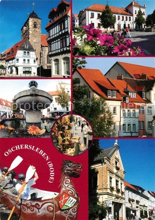 Oschersleben Bode Rathaus Stadtansichten
