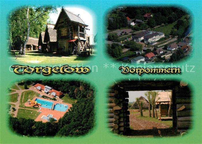 Torgelow Fliegeraufnahme Schwimmbad Mittelalterzentrum