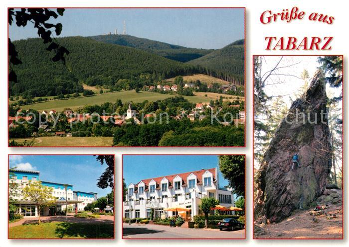 Tabarz Panorama Grosser Inselsberg Klinik am Rennsteig Hotel Zur Post