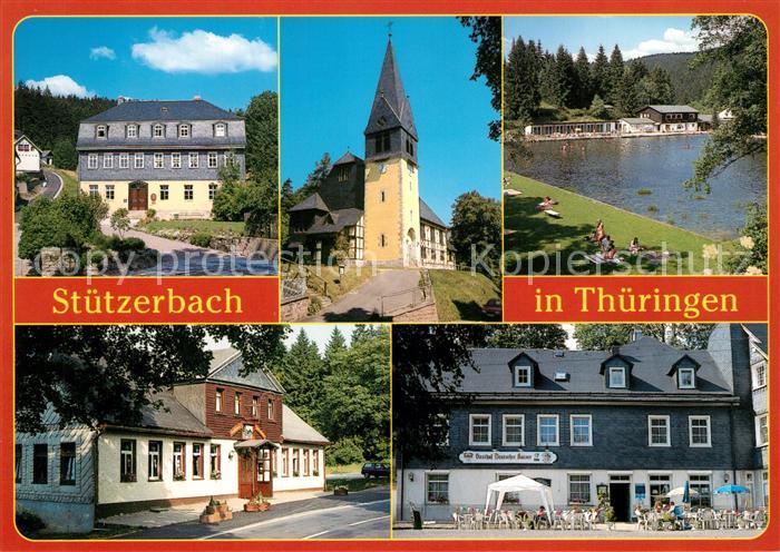 Stuetzerbach Goethehaus Christuskirche Waldschwimmbad Gasthaus Auerhahn