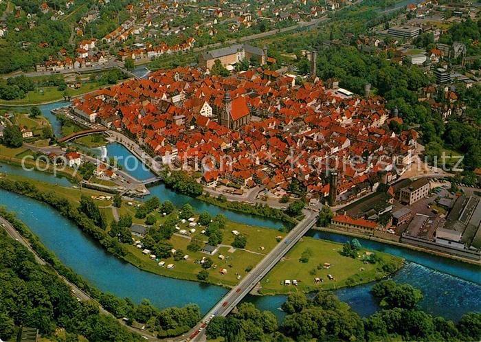 Hannoversch Muenden Fliegeraufnahme